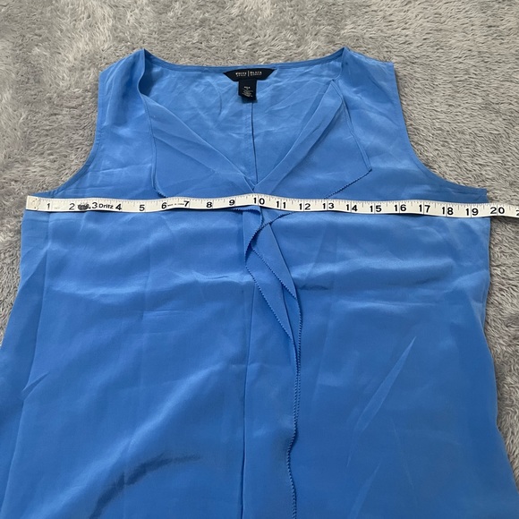 100% silk top sleeveless small - Picture 6 of 8